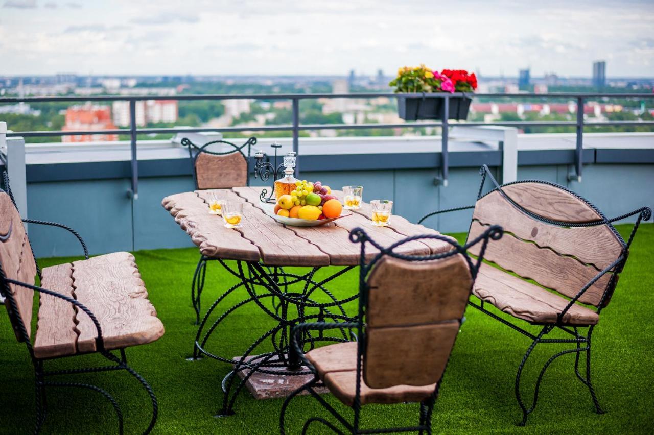 Skyhouse Riga Amazing Penthouse And Spa Exterior photo
